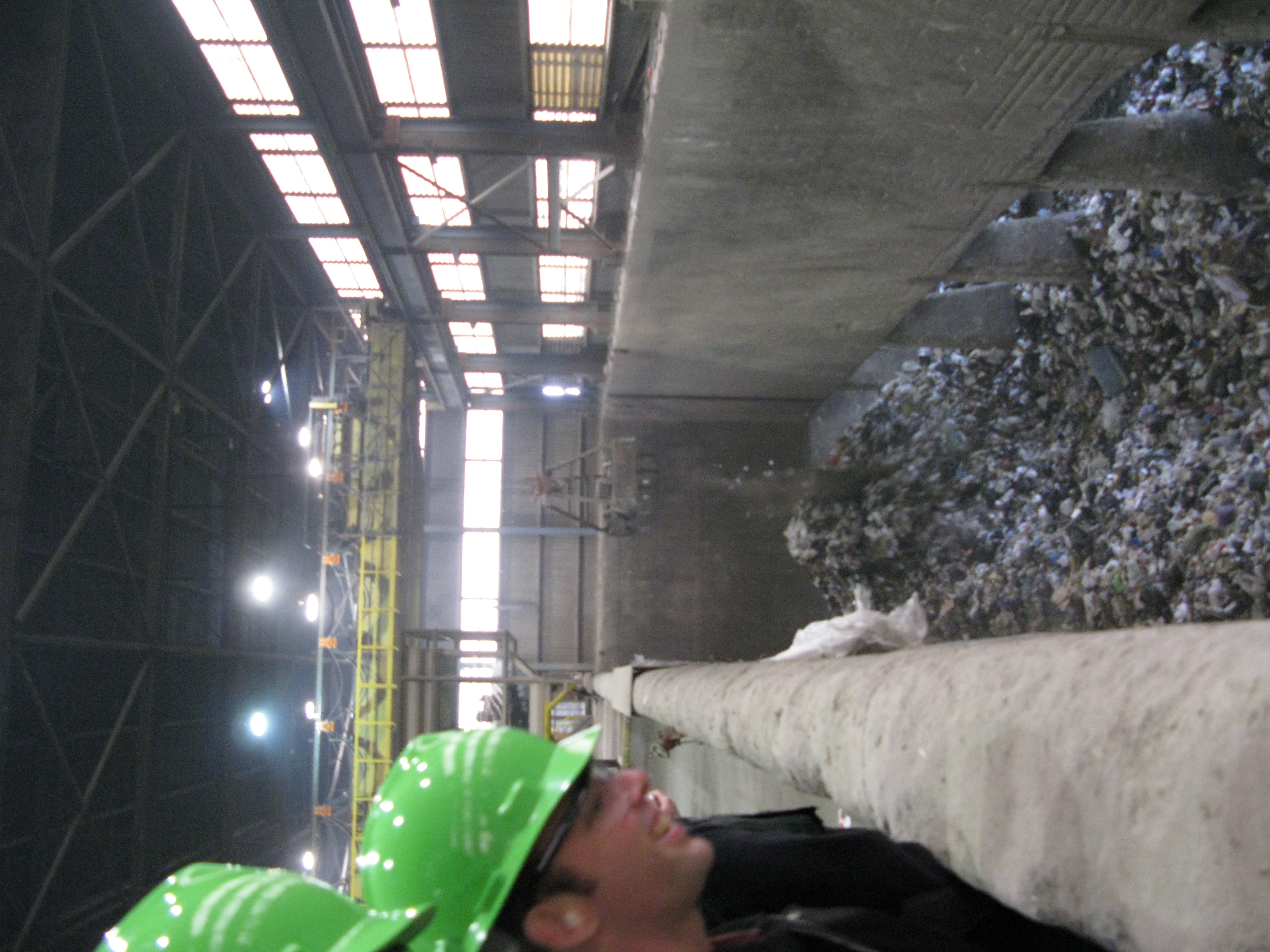 Trash incinerator trip! (Photo courtesy Josh Goldman)